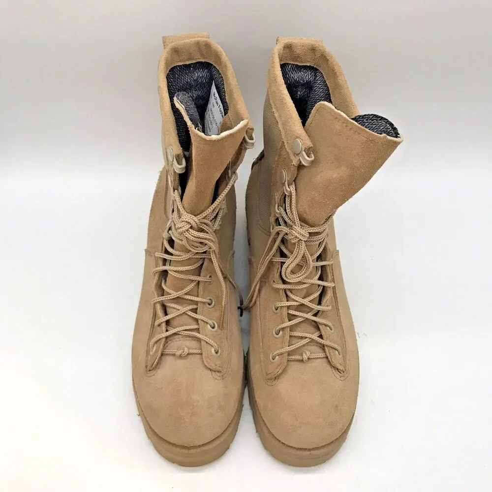 McRae Gore-Tex Temperate Weather Desert Boots Men's 6W Tan Military Army Combat